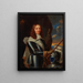 Portrait eines Edelmannes genannt Jacques II Marquis de Castelnau 1620-1658 - Französische Schule — gerahmtes Bild an der Wand