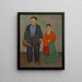 Reproduktion des Gemäldes Frida und Diego Rivera - Frida Kahlo
