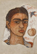Selbstporträt sehr hässlich - Frida Kahlo — Ansicht des Kunstwerks