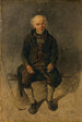 Bauern-Gemälde mit rauchender Pfeife - Friedrich August Matthias Gauermann — Ansicht des Kunstwerks