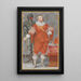Friedrich Comte de Solms-Rödelheim im Stehen - Friedrich Brentel — gerahmtes Bild an der Wand