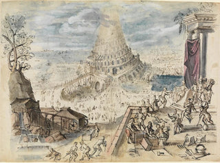 Die Turm von Babel - Friedrich Brentel — Ansicht des Kunstwerks
