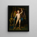L'amour triomphe - Friedrich Bury — gerahmtes Bild an der Wand