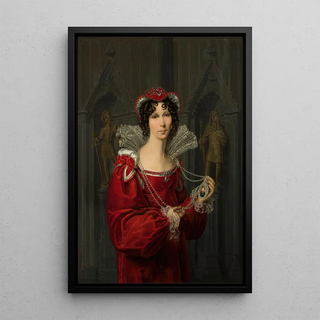 Friedrich Bury - Portrait of Princess Wilhelmina of Orange.webp