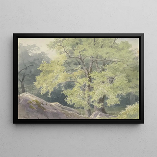 Friedrich Ernst Morgenstern - In the forest near Falkenstein.webp