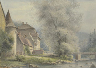 Friedrich Ernst Morgenstern - Janowitz castle.webp