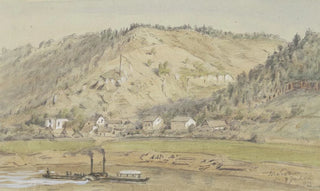Friedrich Eugen Peipers - The shore opposite Schandau.webp