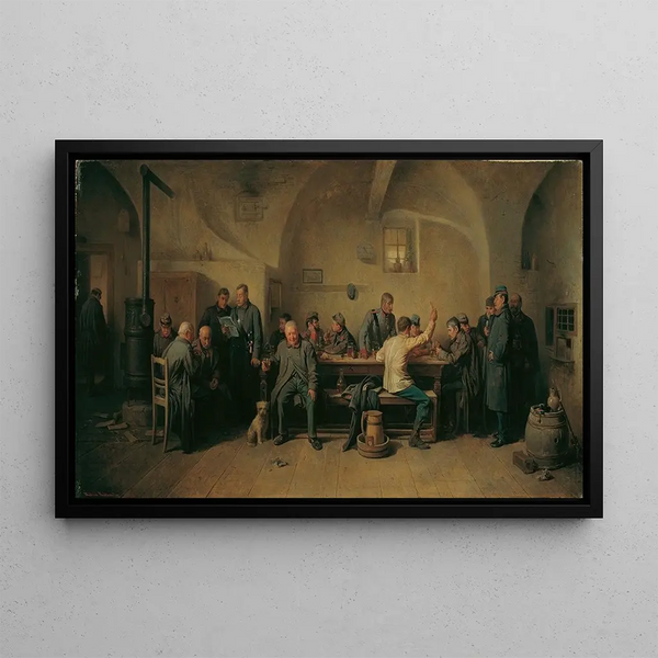 Friedrich Friedlnder - Soldaten in der Kantine (Case Conflict).webp