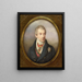 Prince Klemens Wenzel Lothar von Metternich 1773-1859 - Friedrich Johann Gottlieb Lieder — gerahmtes Bild an der Wand