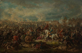 Friedrich Kaiser - Markgraf Ludwig Wilhelm von Baden in der Schlacht bei Salankamen 1691.webp