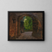 Porte de la ville, entrée du château de Wiesenburg en Marche - Friedrich Kallmorgen — gerahmtes Bild an der Wand