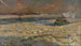 Dampfzug in Grün an der Elbe bei Wintersonne - Friedrich Kallmorgen — Ansicht des Kunstwerks