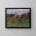 Heuernte in den Niederlanden - Friedrich Kallmorgen — gerahmtes Bild an der Wand