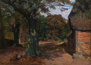 Friedrich Kallmorgen - Niederdeutscher Bauernhof.webp