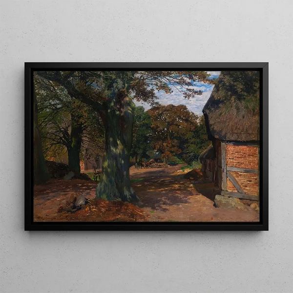 Friedrich Kallmorgen - Niederdeutscher Bauernhof.webp
