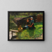 Nachmittags im Sommer - Friedrich Kallmorgen — gerahmtes Bild an der Wand