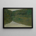 L'Étang tranquille - Friedrich König — gerahmtes Bild an der Wand