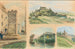 Ansicht von Maribor, das römische Denkmal in Pettau, Schloss Oberpettau, Schloss Seckau - Friedrich Loos — Ansicht des Kunstwerks