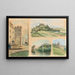Ansicht von Maribor, das römische Denkmal in Pettau, Schloss Oberpettau, Schloss Seckau - Friedrich Loos — gerahmtes Bild an der Wand