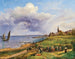 Ernte bei Rust am Neusiedler See - Friedrich Loos — Ansicht des Kunstwerks