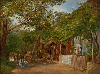 Motiv von Oberschtzen - Friedrich Loos — Ansicht des Kunstwerks