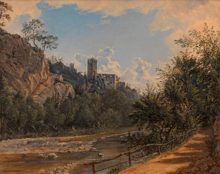 Friedrich Loos - Ruine Rauhenstein bei Baden.webp