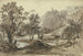 Ansicht von Nemi mit dem Nemi-See im Vordergrund - Friedrich Salathé — Ansicht des Kunstwerks