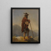 Vu - Friedrich Voltz — gerahmtes Bild an der Wand