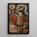 Predigt des heiligen Albertus Magnus - Friedrich Walther — gerahmtes Bild an der Wand
