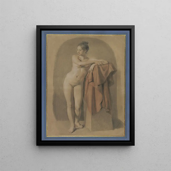 Friedrich Wilhelm Schadow - Female nude standing.webp