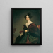 Amalie Klein - Friedrich von Amerling — gerahmtes Bild an der Wand