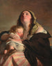 Die Witwe - Friedrich von Amerling — Ansicht des Kunstwerks