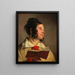 Joséphine von Kaltenthaler - Friedrich von Amerling — gerahmtes Bild an der Wand