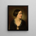 Portrait von Katarzyna Potocka geb. Branicka 1825-1907 - Friedrich von Amerling — gerahmtes Bild an der Wand