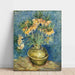 Reproduktion des Gemäldes Fritillaires, Krone im Imperialstil in einer Kupfervase - Vincent Van Gogh