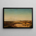 Vue de Baunebjerg près du fjord de Horsens - Frits Grove — gerahmtes Bild an der Wand