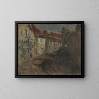 Frits Thaulow - Moonlight in Dieppe.webp