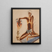Le Fakir - Frits van den Berghe — gerahmtes Bild an der Wand