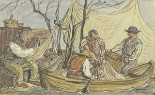 Fritz Boehle - Outgoing fishermen.webp