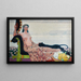 Ruhe - Fritz Erler — gerahmtes Bild an der Wand