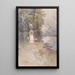 am Kreuzteich Tragss - Fritz Lach — gerahmtes Bild an der Wand