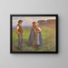 Secret - Fritz Reiss — gerahmtes Bild an der Wand