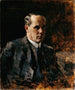 Selbstporträt - Fritz Rojka — Ansicht des Kunstwerks
