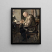 Der Zahntechniker Carl Friedrich Mohr 1812-1891 - Fritz Schider — gerahmtes Bild an der Wand