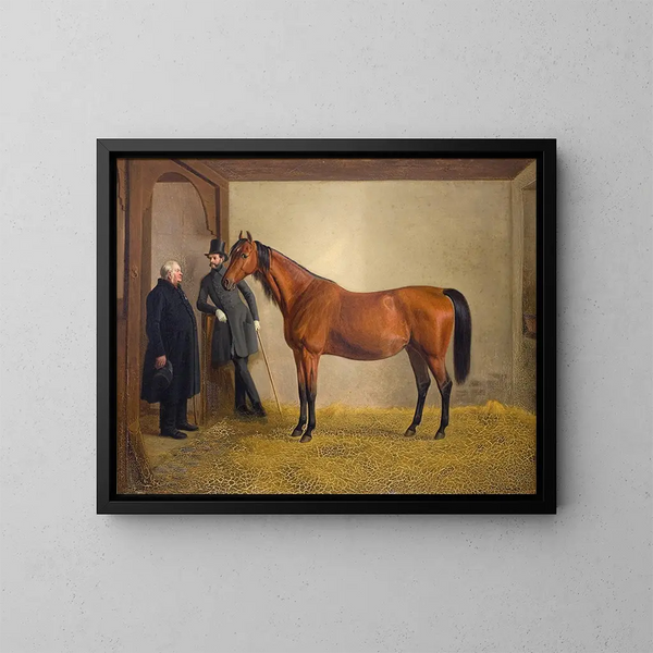 Bacarolle - Fritz Thomsen — gerahmtes Bild an der Wand