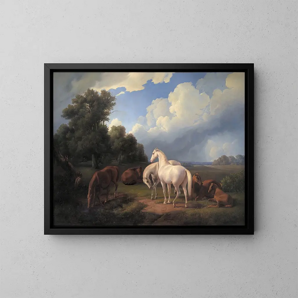 Lucia Whimsey Bellona Hertha Olga - Fritz Thomsen — gerahmtes Bild an der Wand