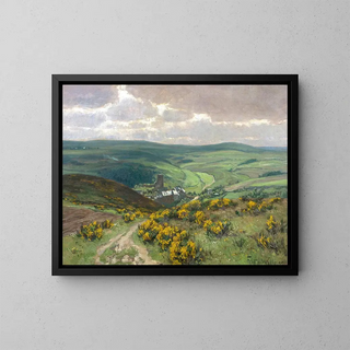 Fritz Von Wille - Ginsterblte in der Eifel.webp