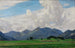 Sommermorgen im Chiemgau - Fritz Wilhelm Rabending — Ansicht des Kunstwerks