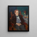 Portrait des Regisseurs Karl Masner - Fryderyk Pautsch — gerahmtes Bild an der Wand