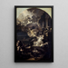 Der Wunder der Brennenden - Gabriel-François Doyen — gerahmtes Bild an der Wand